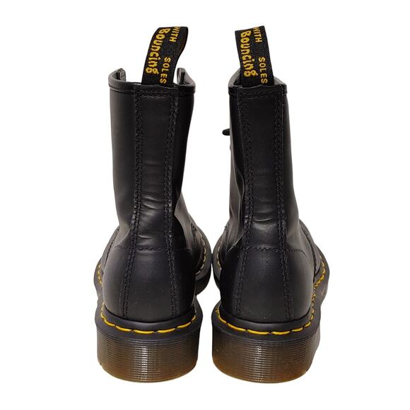 Dr. Marten's 1460 Smooth Leather Lace Up Ankle Boots Black Womens Size US 6 UK 4 - Picture 5 of 8